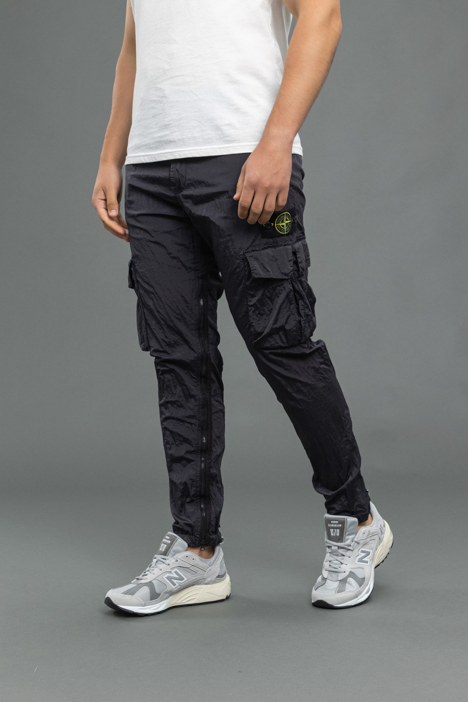 Чоловічі штани STONE ISLAND 1530919 V0065, колір сірий