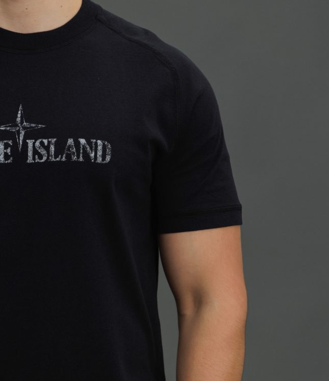 Чоловіча футболка STONE ISLAND 152100020-S0081 V0029, колір чорний | Ціна 8999 грн, фото 4