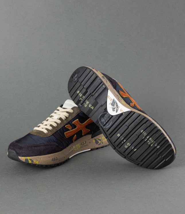 Чоловічі кросівки PREMIATA MICK 7721, колір синій | Ціна 11599 грн, фото 4