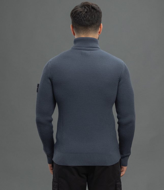 Чоловічий гольф STONE ISLAND 15552C2 V0062, колір сірий | Ціна 24999 грн, фото 6