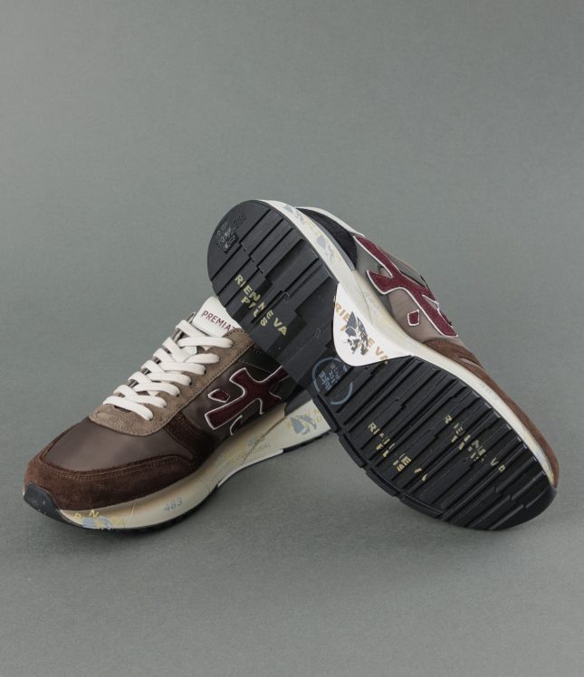 Чоловічі кросівки PREMIATA MICK 7714, колір коричневий | Ціна 11599 грн, фото 7