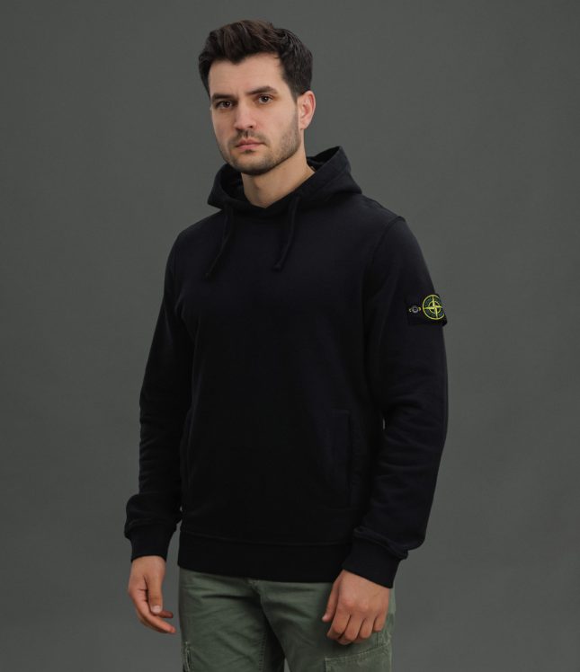 Чоловіче худі STONE ISLAND 156100029-S0A20 V0029, колір чорний | Ціна 20999 грн, фото 1
