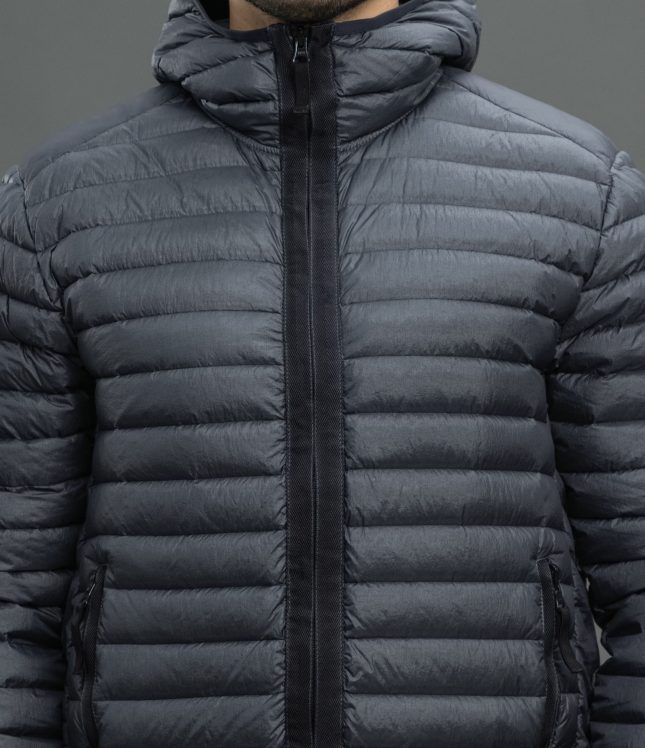 Чоловіча куртка STONE ISLAND LOOM WOVEN CHAMBERS R-NYLON DOWN-TC 1540324 V0062, колір сірий | Ціна 41999 грн, фото 4