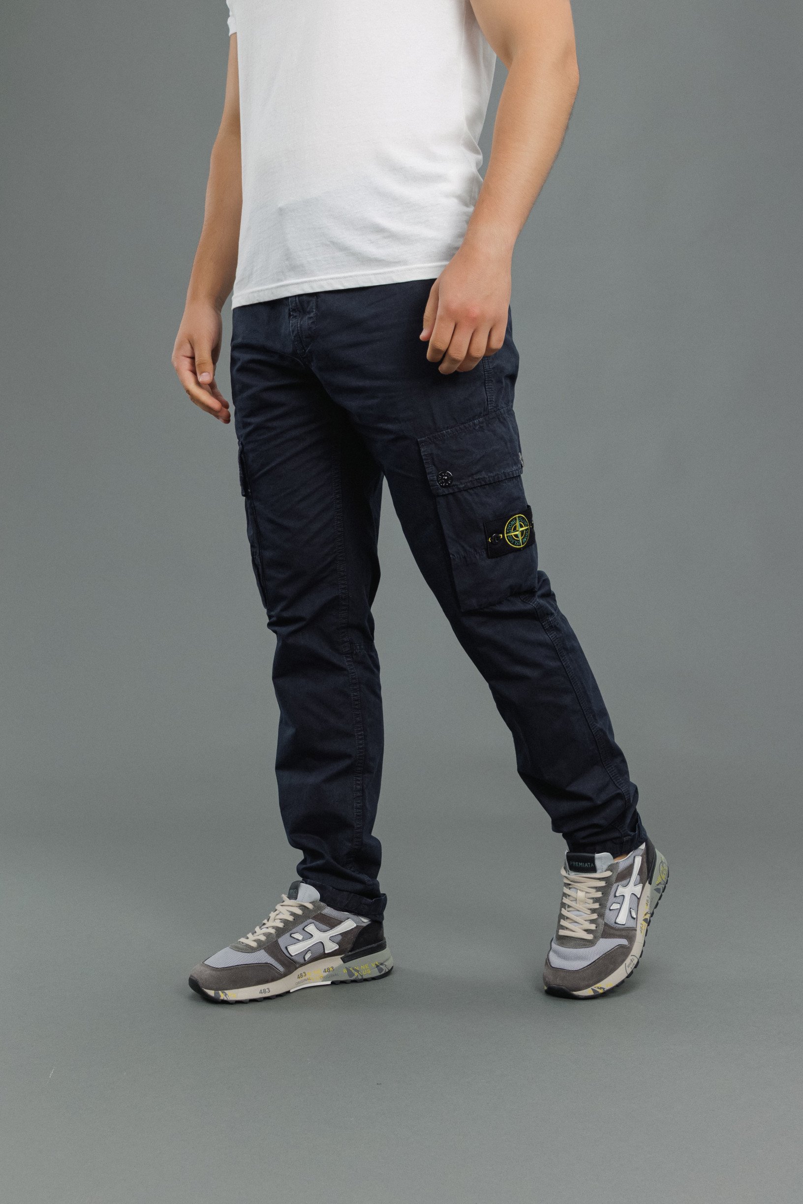 Чоловічі штани STONE ISLAND 153100303-S00WA V0120, колір синій