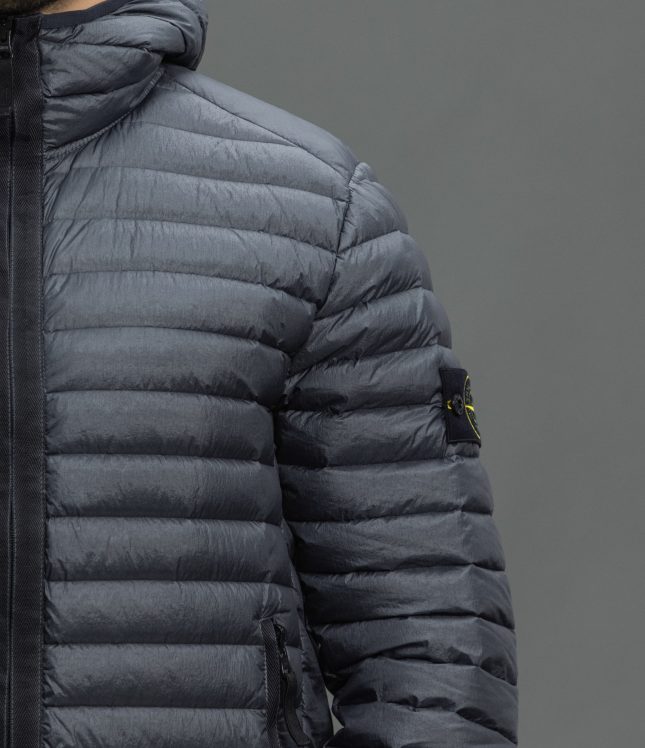 Чоловіча куртка STONE ISLAND LOOM WOVEN CHAMBERS R-NYLON DOWN-TC 1540324 V0062, колір сірий | Ціна 41999 грн, фото 5