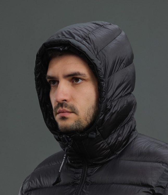 Чоловіча куртка C.P. COMPANY D.D. SHELL DOWN JACKET CMOW002A 110416A COL:999, колір чорний | Ціна 29999 грн, фото 6
