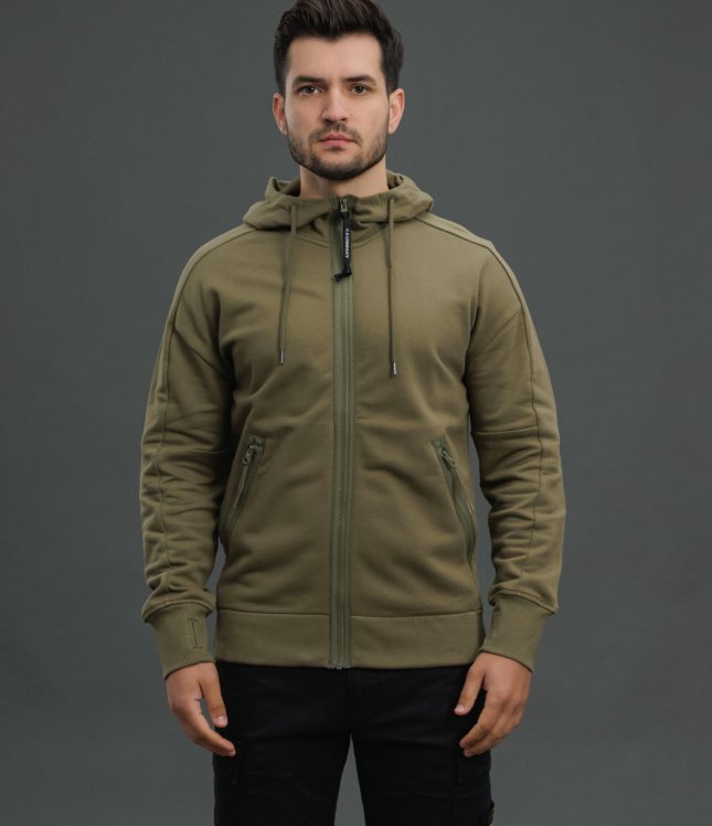Чоловіче худі C.P. COMPANY CMSS715A 005086W COL:652, колір зелений | Ціна 14499 грн, фото 2