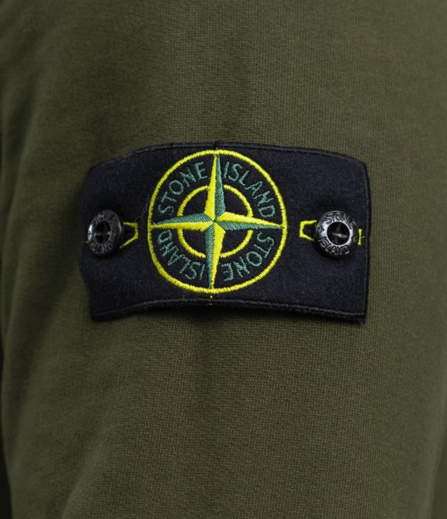 Чоловіче худі STONE ISLAND 1561620 V0058, колір зелений | Ціна 16799 грн, фото 8