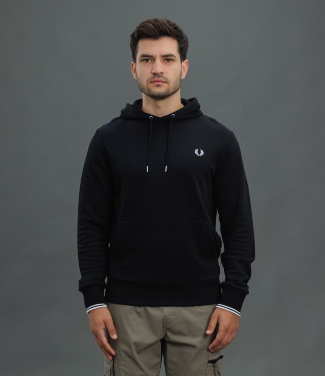 Чоловіче худі FRED PERRY M2643 COL: 102, колір чорний | Ціна 4999 грн, фото 2