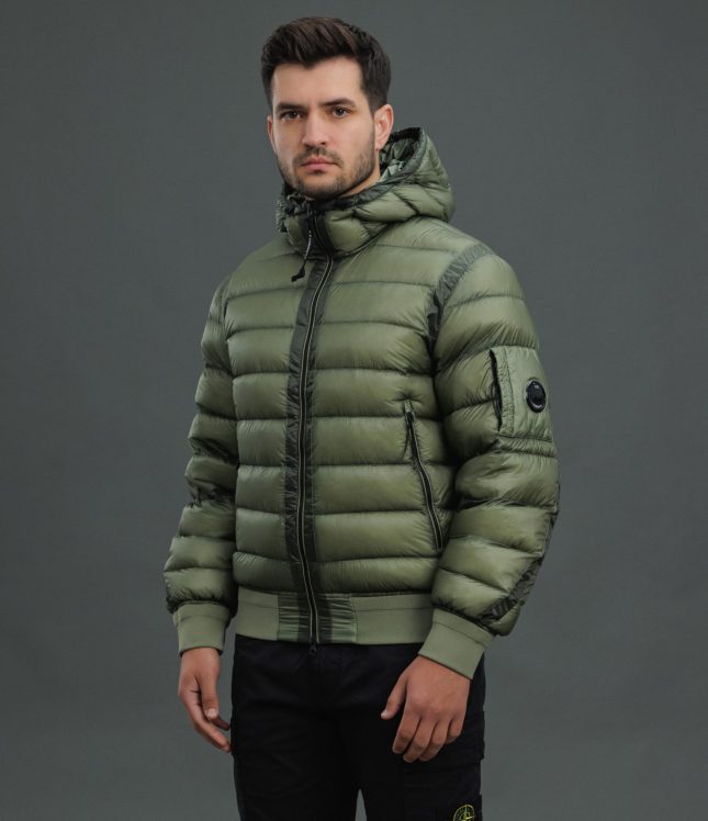 Чоловіча куртка C.P. COMPANY D.D. SHELL DOWN JACKET CMOW002A 110416A COL:612, колір зелений | Ціна 29999 грн, фото 1