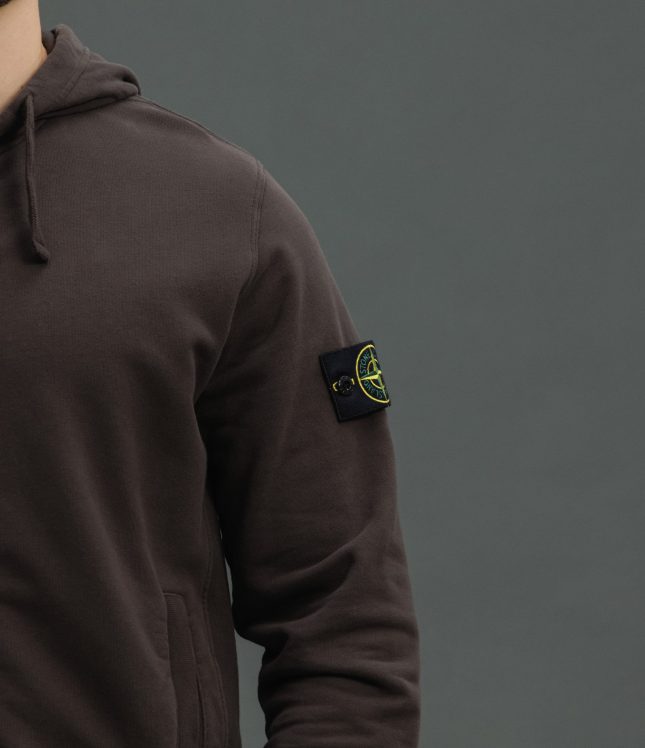 Чоловіче худі STONE ISLAND 156100067-S0A20 V0062, колір сірий | Ціна 22499 грн, фото 4
