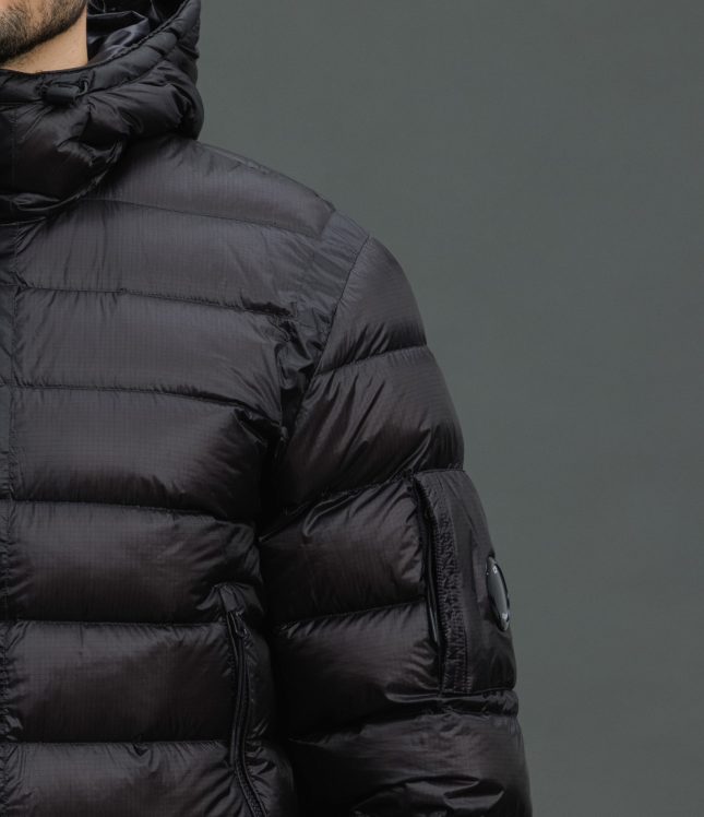 Чоловіча куртка C.P. COMPANY D.D. SHELL DOWN JACKET CMOW002A 110416A COL:999, колір чорний | Ціна 29999 грн, фото 4