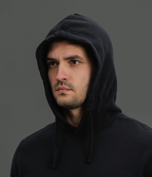 Чоловіче худі STONE ISLAND 156100029-S0A20 V0029, колір чорний | Ціна 20999 грн, фото 7