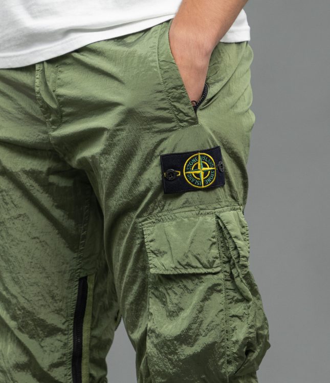 Чоловічі штани STONE ISLAND 1530919 V0055, колір зелений | Ціна 16999 грн, фото 4