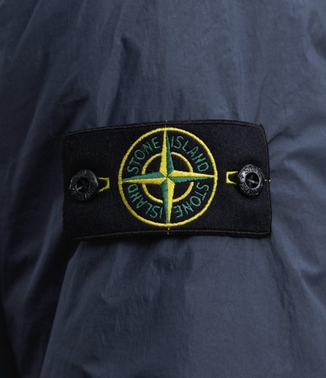 Чоловіча куртка STONE ISLAND GARMENT DYED CRINKLE REPS NY 154100013-S0A23 V0020, колір синій | Ціна 47999 грн, фото 9