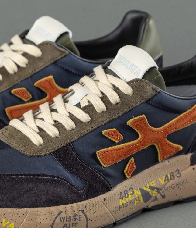 Чоловічі кросівки PREMIATA MICK 7721, колір синій | Ціна 11599 грн, фото 3