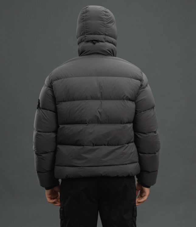 Чоловіча куртка STONE ISLAND SEAMLESS TUNNEL NYLON DOWN-TC 154100040-S0028 V0062, колір сірий | Ціна 42999 грн, фото 10