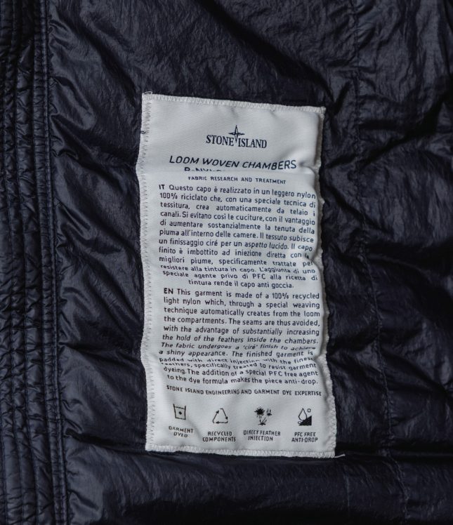 Чоловіча куртка STONE ISLAND LOOM WOVEN CHAMBERS R-NYLON DOWN-TC 791540324 V0020, колір синій | Ціна 41999 грн, фото 7