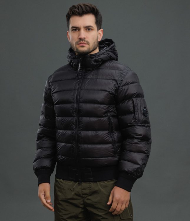 Чоловіча куртка C.P. COMPANY D.D. SHELL DOWN JACKET CMOW002A 110416A COL:999, колір чорний | Ціна 29999 грн, фото 1