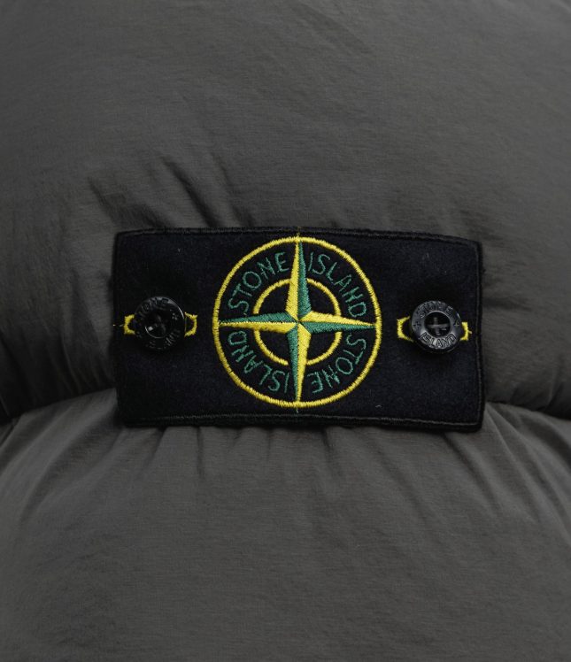 Чоловіча куртка STONE ISLAND SEAMLESS TUNNEL NYLON DOWN-TC 154100040-S0028 V0062, колір сірий | Ціна 42999 грн, фото 9