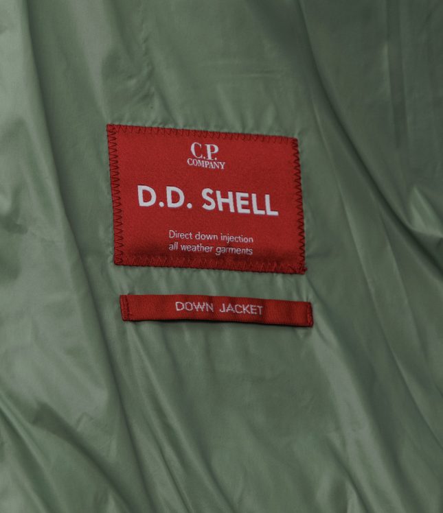 Чоловіча куртка C.P. COMPANY D.D. SHELL DOWN JACKET CMOW002A 110416A COL:612, колір зелений | Ціна 29999 грн, фото 8