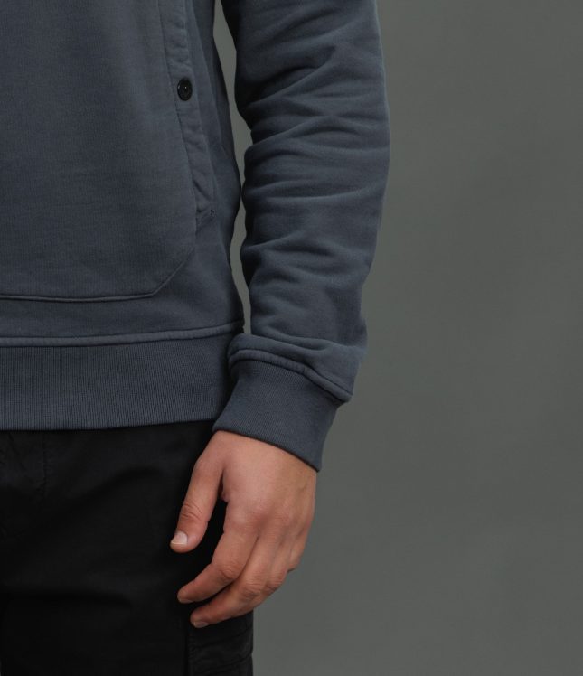 Чоловіче худі STONE ISLAND 1561720 V0062, колір сірий | Ціна 20999 грн, фото 5