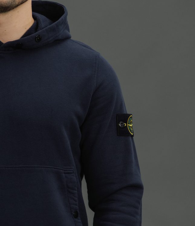 Чоловіче худі STONE ISLAND 1561720 V0020, колір синій | Ціна 20999 грн, фото 4