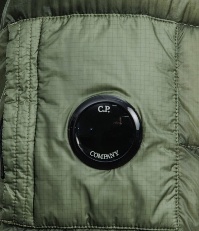 Чоловіча куртка C.P. COMPANY D.D. SHELL DOWN JACKET CMOW002A 110416A COL:612, колір зелений | Ціна 29999 грн, фото 9