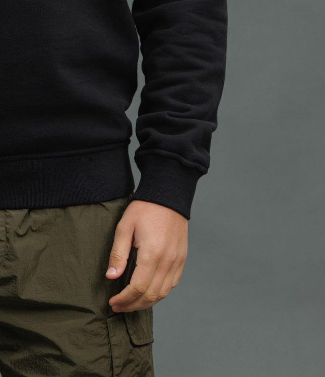 Чоловічий світшот STONE ISLAND 156100008-S0A20 V0029, колір чорний | Ціна 20999 грн, фото 5