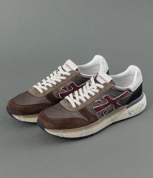 Чоловічі кросівки PREMIATA MICK 7714, колір коричневий | Ціна 14499 грн, фото 1