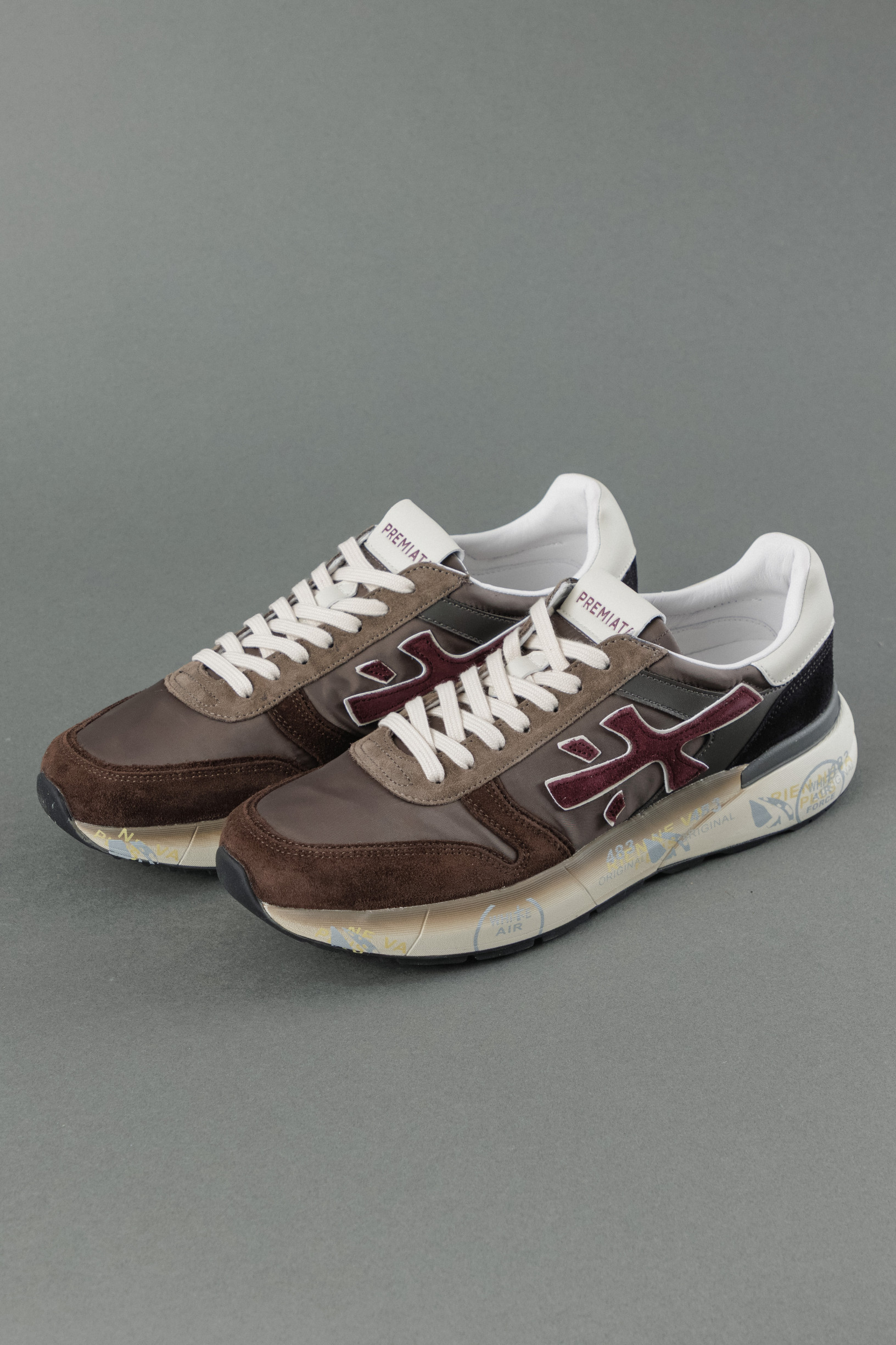 Чоловічі кросівки PREMIATA MICK 7714, колір коричневий