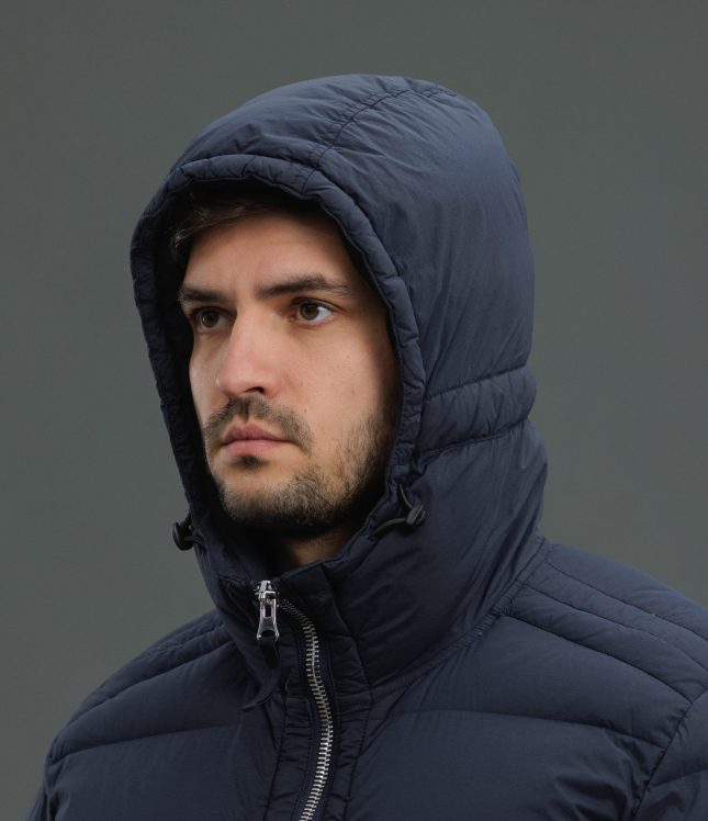 Чоловіча куртка STONE ISLAND SEAMLESS TUNNEL NYLON DOWN-TC 154100040-S0028 V0020, колір синій | Ціна 42999 грн, фото 6