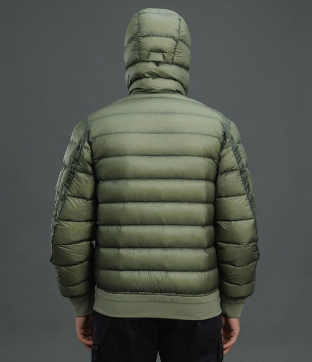 Чоловіча куртка C.P. COMPANY D.D. SHELL DOWN JACKET CMOW002A 110416A COL:612, колір зелений | Ціна 29999 грн, фото 10