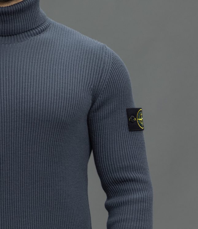 Чоловічий гольф STONE ISLAND 15552C2 V0062, колір сірий | Ціна 24999 грн, фото 4