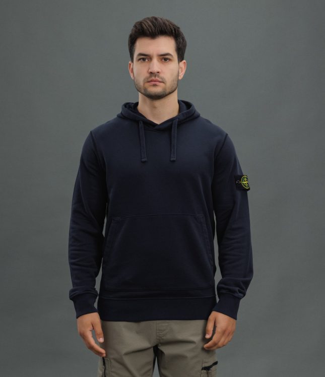 Чоловіче худі STONE ISLAND 156100045-S0051 V0020, колір синій | Ціна 18499 грн, фото 2
