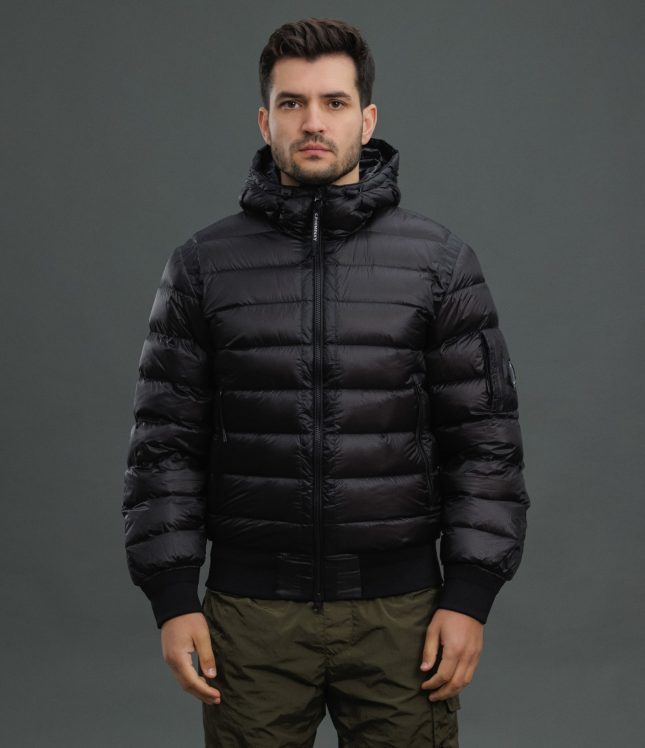 Чоловіча куртка C.P. COMPANY D.D. SHELL DOWN JACKET CMOW002A 110416A COL:999, колір чорний | Ціна 29999 грн, фото 2