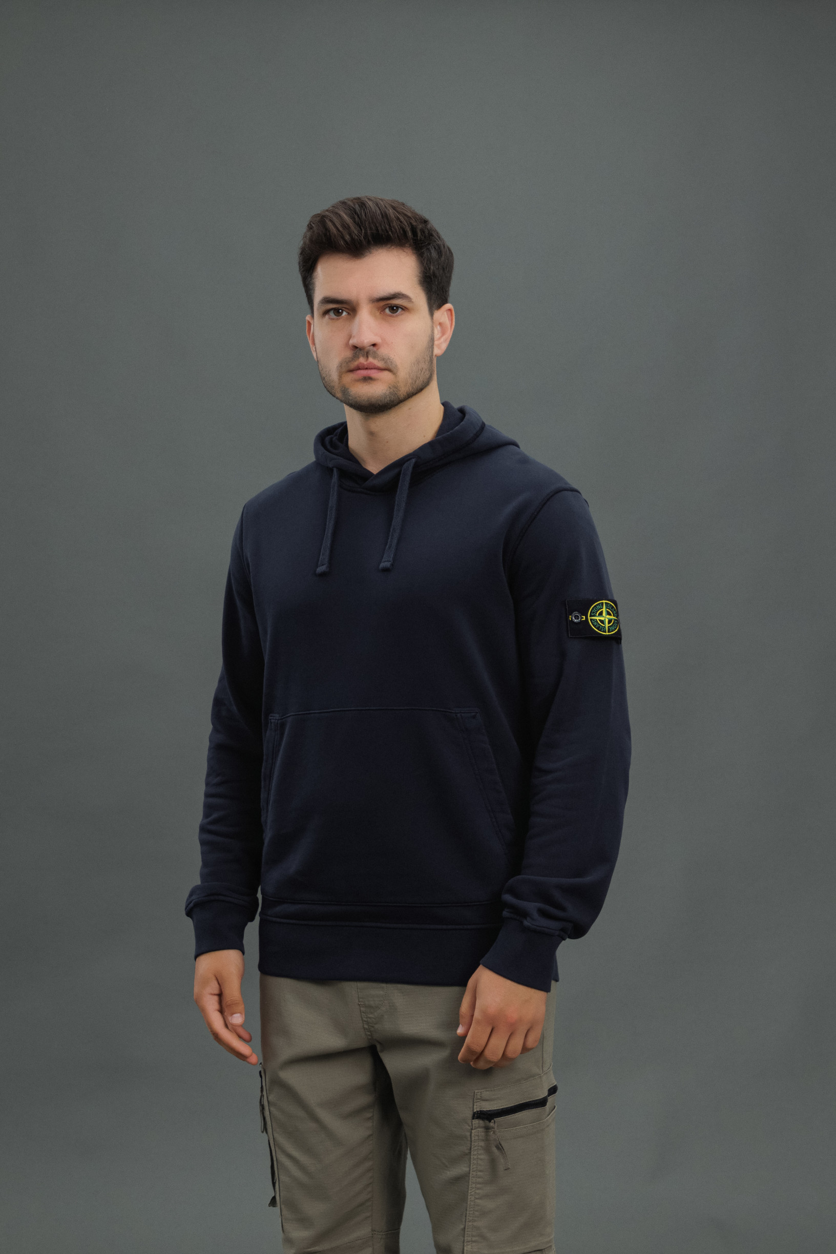 Чоловіче худі STONE ISLAND 156100045-S0051 V0020, колір синій