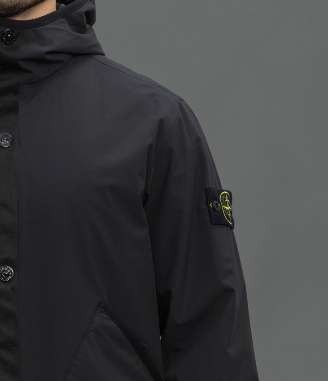 Чоловіча куртка STONE ISLAND SOFT SHELL-R e.dye® TECHNOLOGY WITH PRIMALOFT® INSULATION TECHNOLOGY 1541027 V0029, колір чорний | Ціна 35999 грн, фото 5