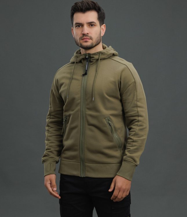 Чоловіче худі C.P. COMPANY CMSS715A 005086W COL:652, колір зелений | Ціна 14499 грн, фото 1