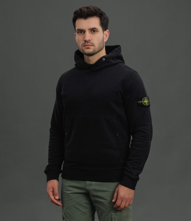 Чоловіче худі STONE ISLAND 1561720 V0029, колір чорний | Ціна 20999 грн, фото 1