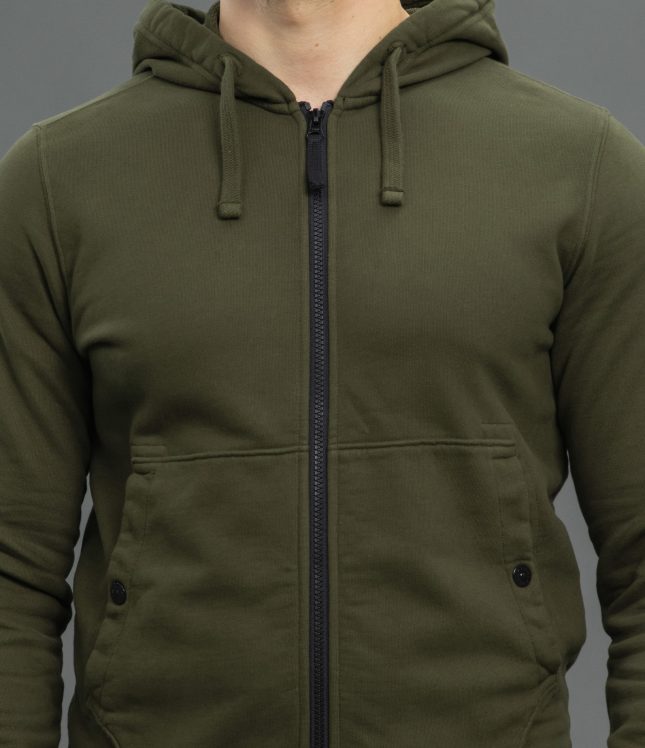 Чоловіче худі STONE ISLAND 1561620 V0058, колір зелений | Ціна 16799 грн, фото 4