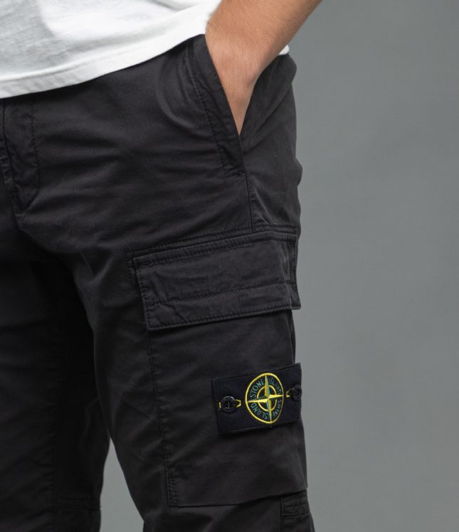 Чоловічі штани STONE ISLAND 1532710 V0029, колір чорний | Ціна 22999 грн, фото 4