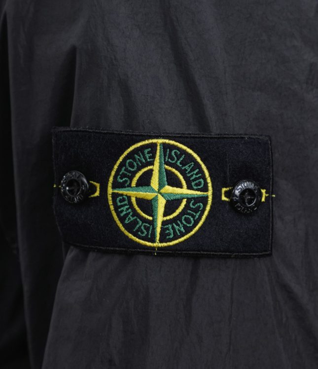 Чоловіча куртка STONE ISLAND GARMENT DYED CRINKLE REPS 154100092-S0A23 V0029, колір чорний | Ціна 24999 грн, фото 7