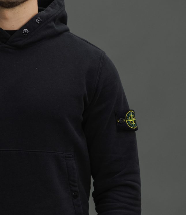 Чоловіче худі STONE ISLAND 1561720 V0029, колір чорний | Ціна 20999 грн, фото 4
