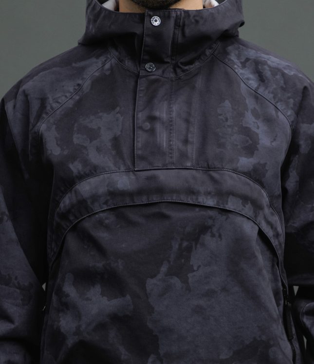 Чоловіча куртка STONE ISLAND RASO GOMMATTO 3L LASER CAMO 154100023-S0078 V0062, колір сірий | Ціна 59999 грн, фото 3