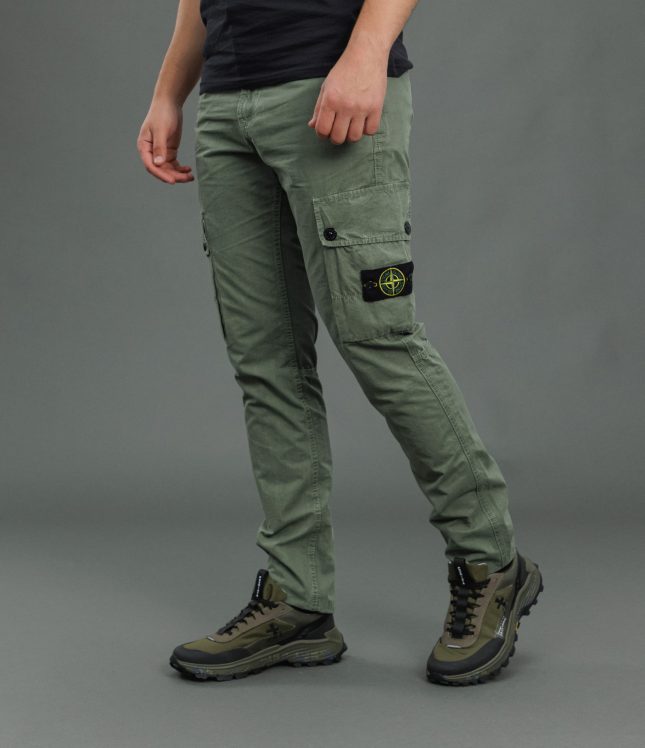 Чоловічі штани STONE ISLAND 153100303-S00WA V0159, колір зелений | Ціна 24999 грн, фото 1