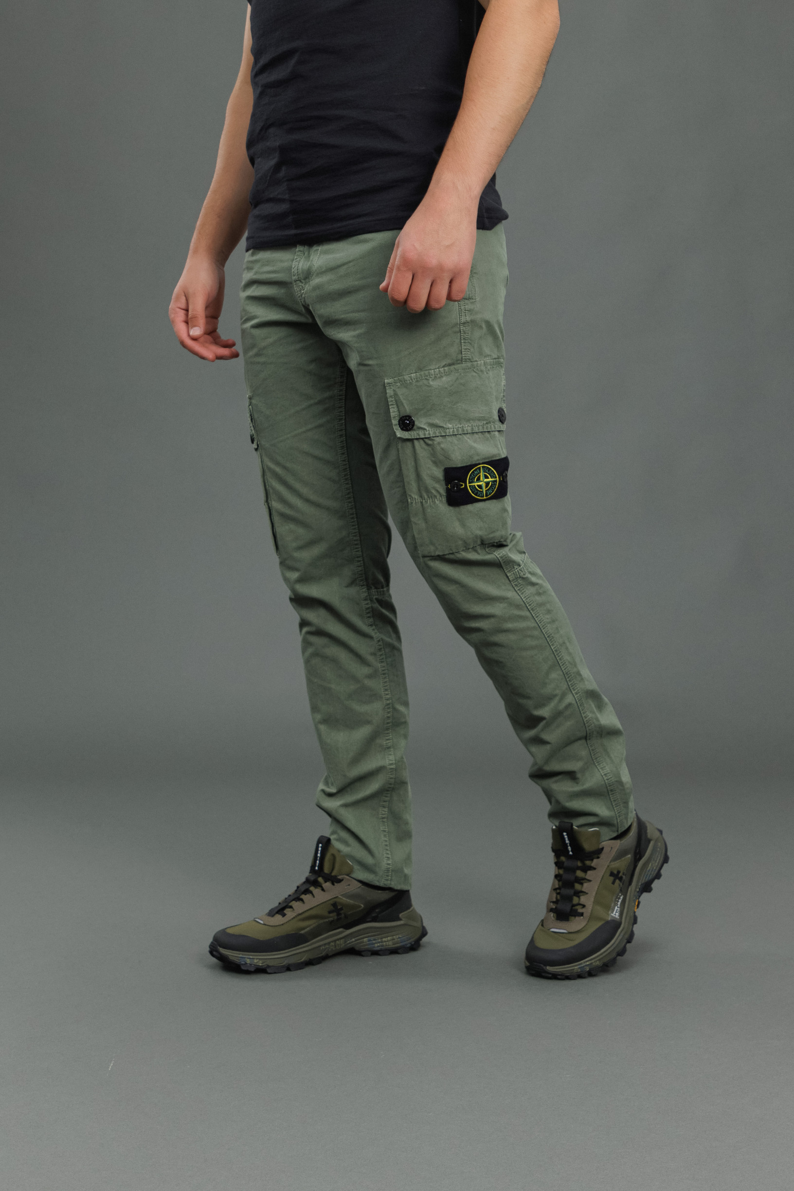 Чоловічі штани STONE ISLAND 153100303-S00WA V0159, колір зелений