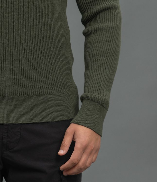 Чоловічий гольф STONE ISLAND 15552C2 V0058, колір зелений | Ціна 24999 грн, фото 5