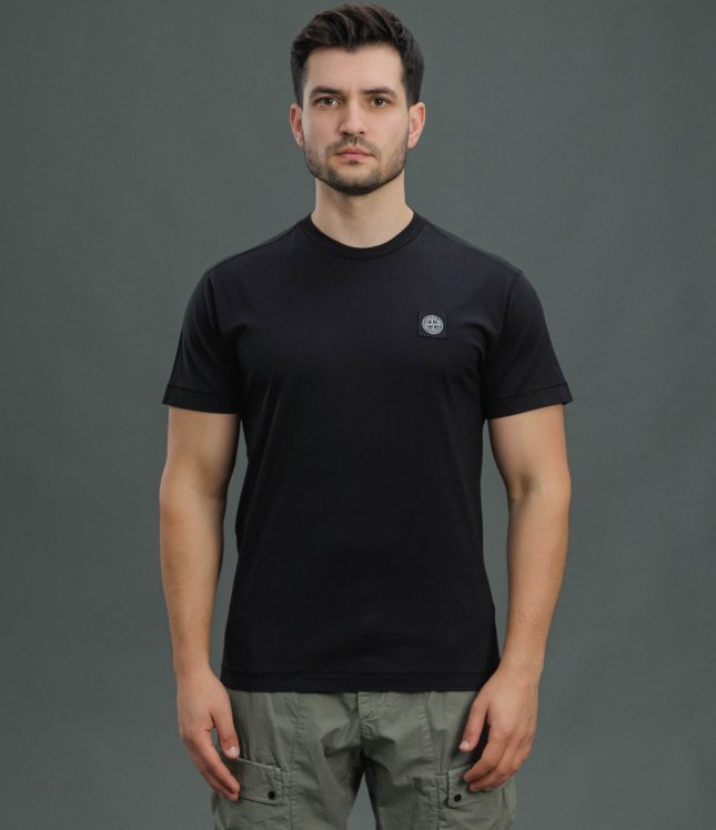 Чоловіча футболка STONE ISLAND 1524113 A0029, колір чорний | Ціна 9499 грн, фото 2