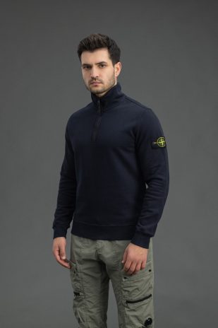 Чоловічий світшот STONE ISLAND 1562720 V0020, колір синій
